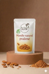 Mandle natural pražené BIO 500 g